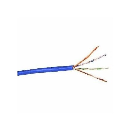 Belkin Cat5E Solid Bulk Cable 4Pr;24Awg; 500 Blue Plnm A7L504-500-BLP